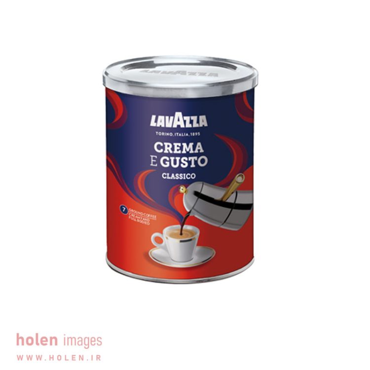 قهوه کرما ا گوستو لاوازا LAVAZZA قوطی 250 گرم