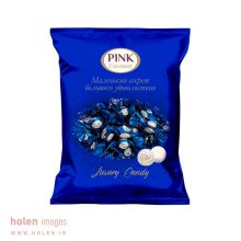 شکلات پذیرایی  PINK Coconut ترافل پینک با مغز خامه نارگیلی